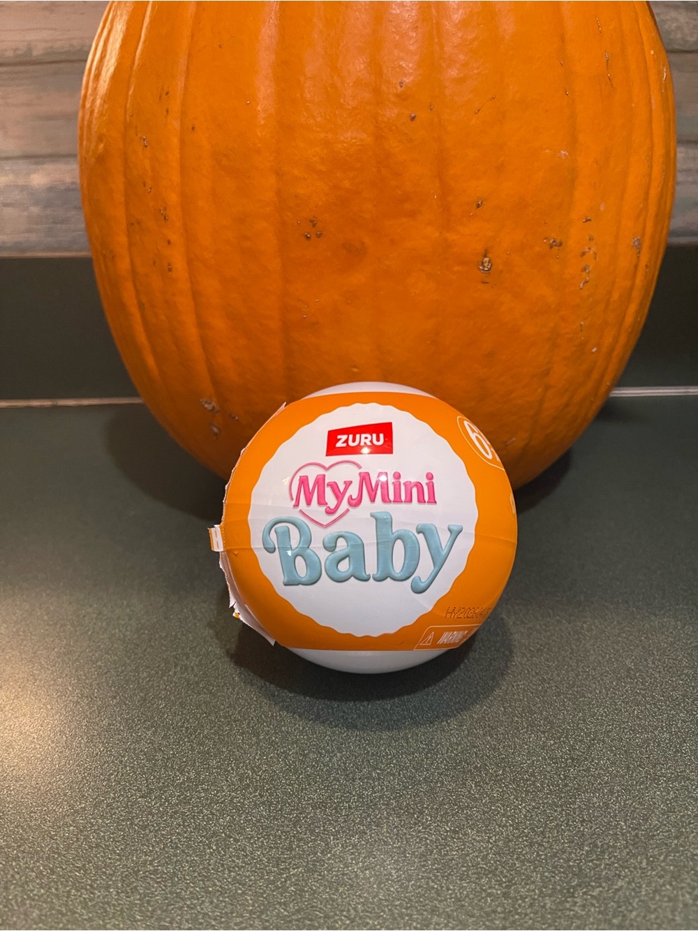 Zuru My Mini Baby Pumpkin Patch- baby in basket